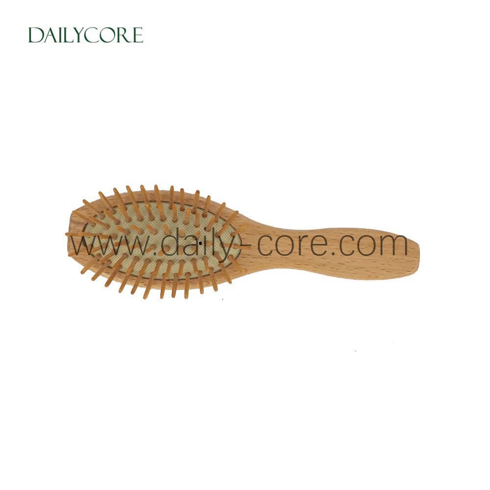 Natural Wooden Massage Hair Brush DC_HB004